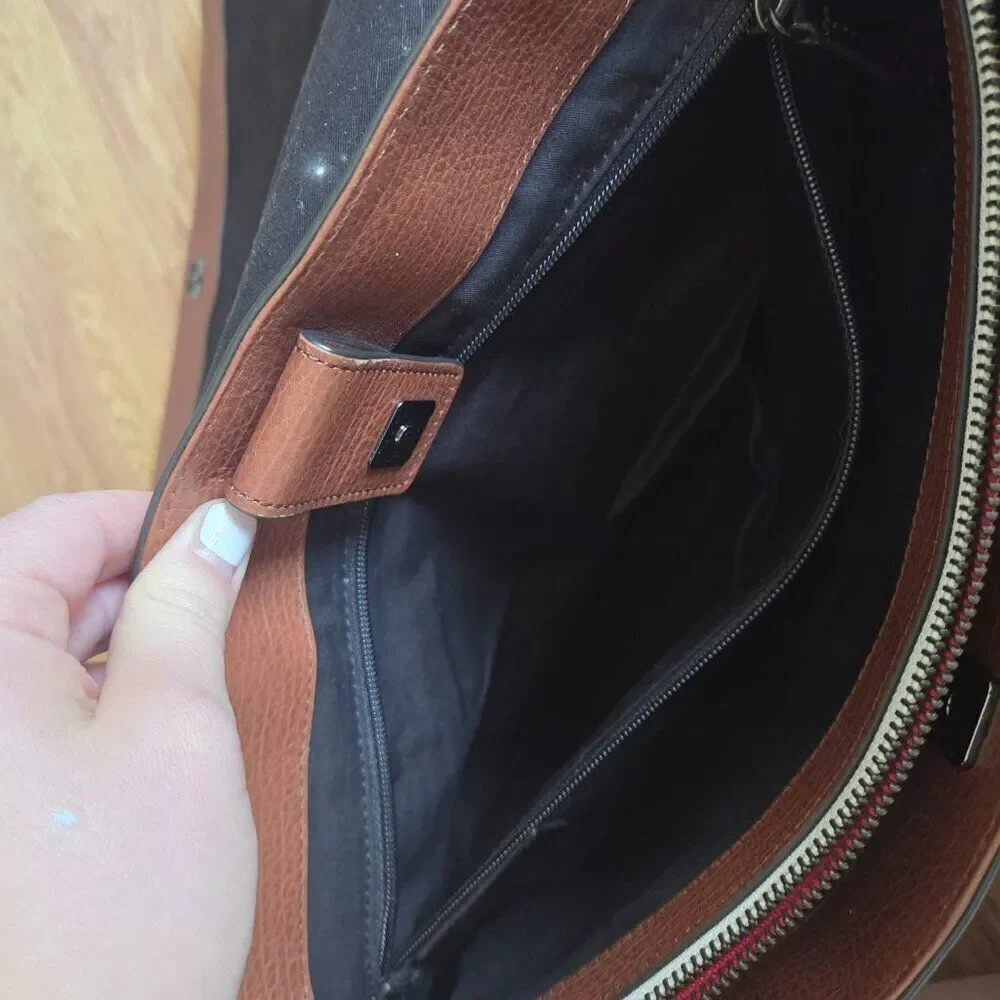 Ben Minkoff Village Leather Messenger Bag